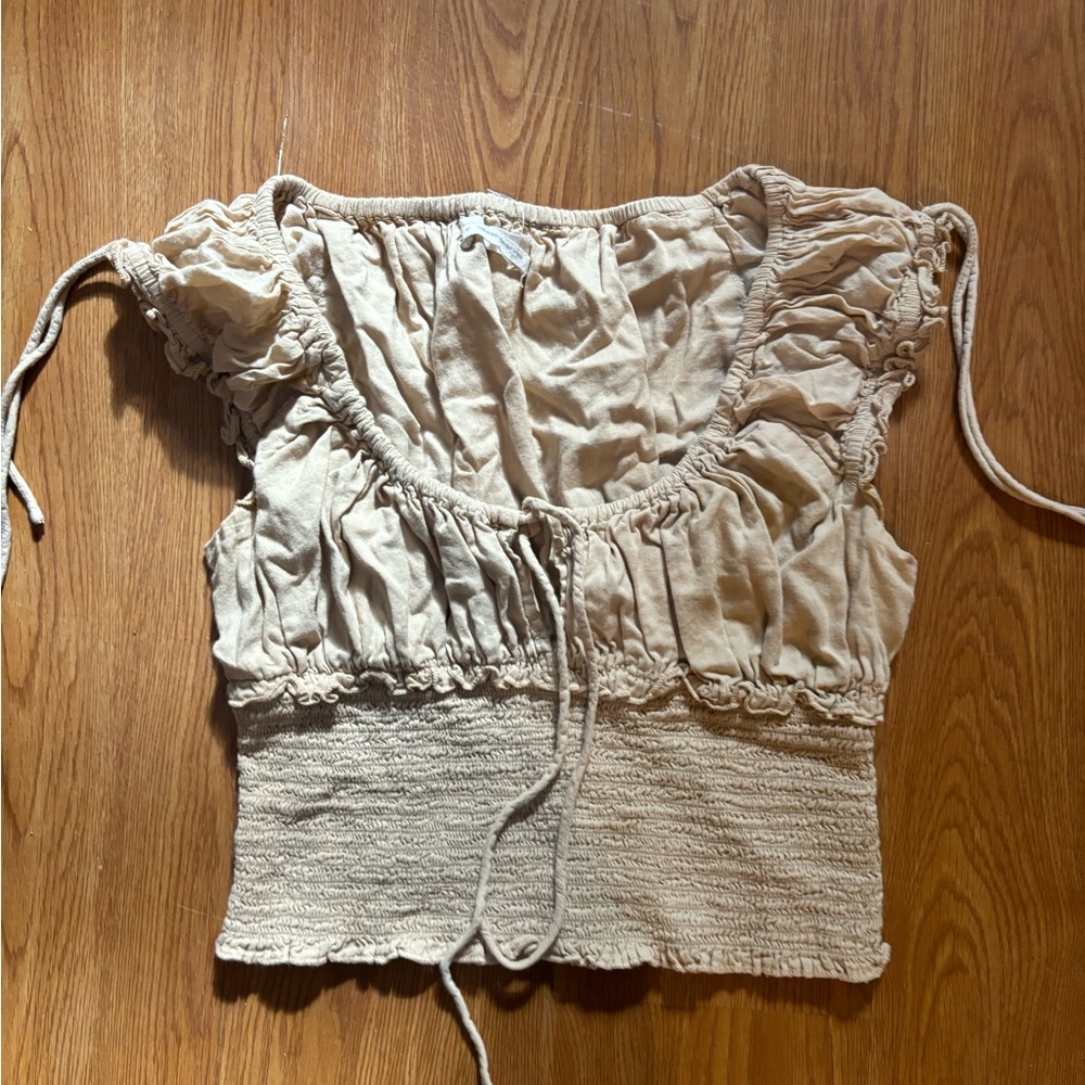 Barcelona Urban outfitters Cream Top